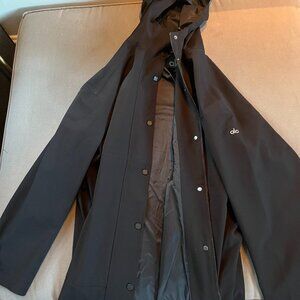 Alo Shine or Rain Coat